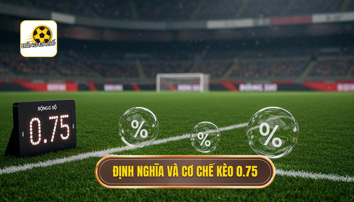 Kèo Chấp 0.75 Là Gì? Giải Mã Chiến Thuật Cá Cược Chuẩn Xác 1 Phần 1_ Định Nghĩa và Cơ Chế Hoạt Động Của Kèo Chấp 0.75