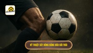 Kỹ thuật sút bóng bằng đầu gối trái