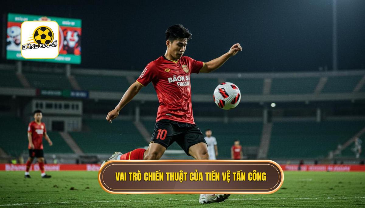 Phân tích vai trò chiến thuật của Tiền vệ tấn công (CAM)