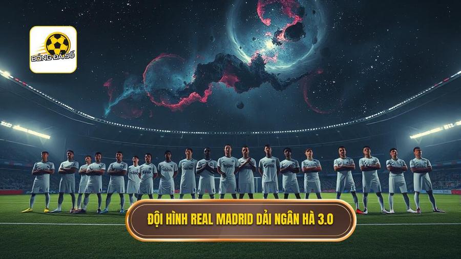 Đội hình Real Madrid Dải ngân hà 3.0