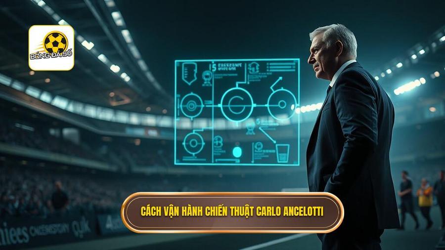 Phân tích chi tiết cách vận hành chiến thuật Carlo Ancelotti