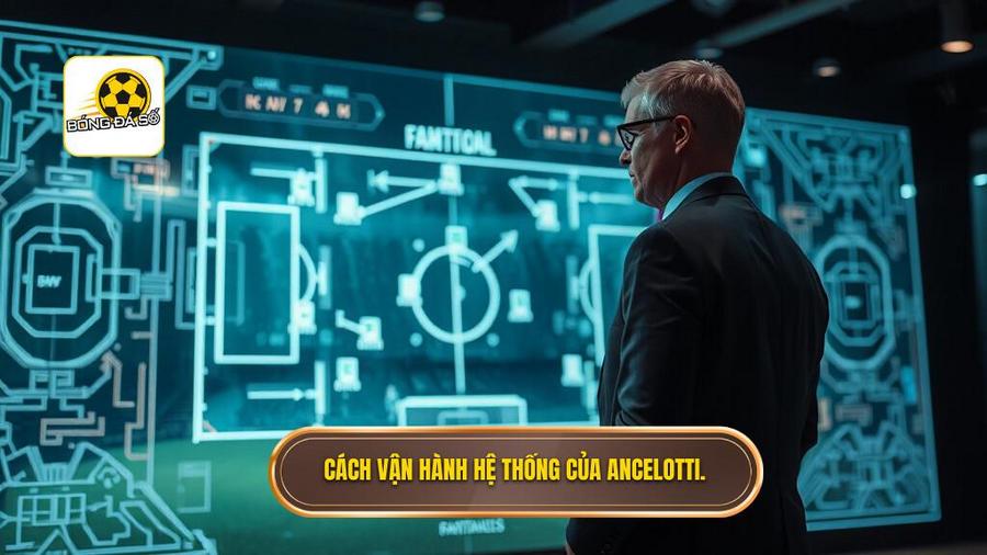 Phân tích chi tiết cách vận hành hệ thống của Ancelotti