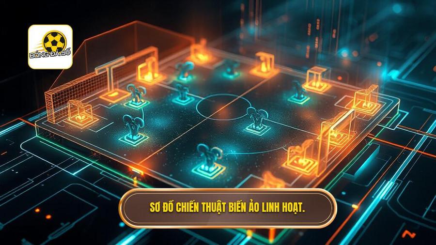 Sơ đồ chiến thuật biến ảo theo từng thời kỳ