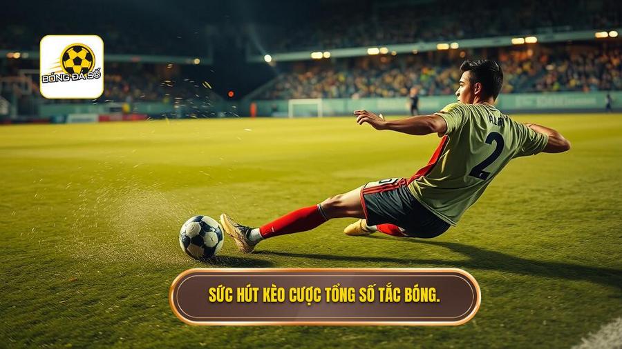 Sức hút kèo cược tổng số tắc bóng.